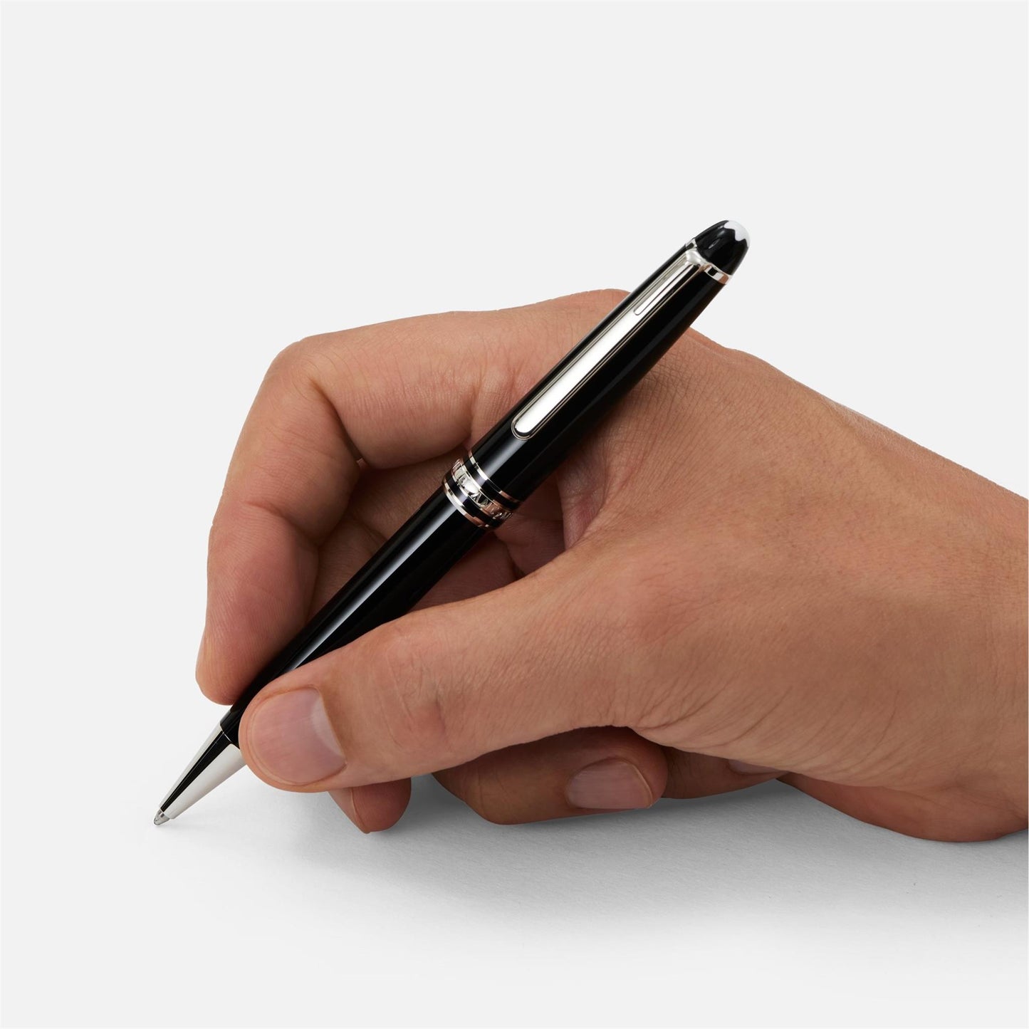 Montblanc Meisterstück Platinum-Coated Ballpoint Pen - Black