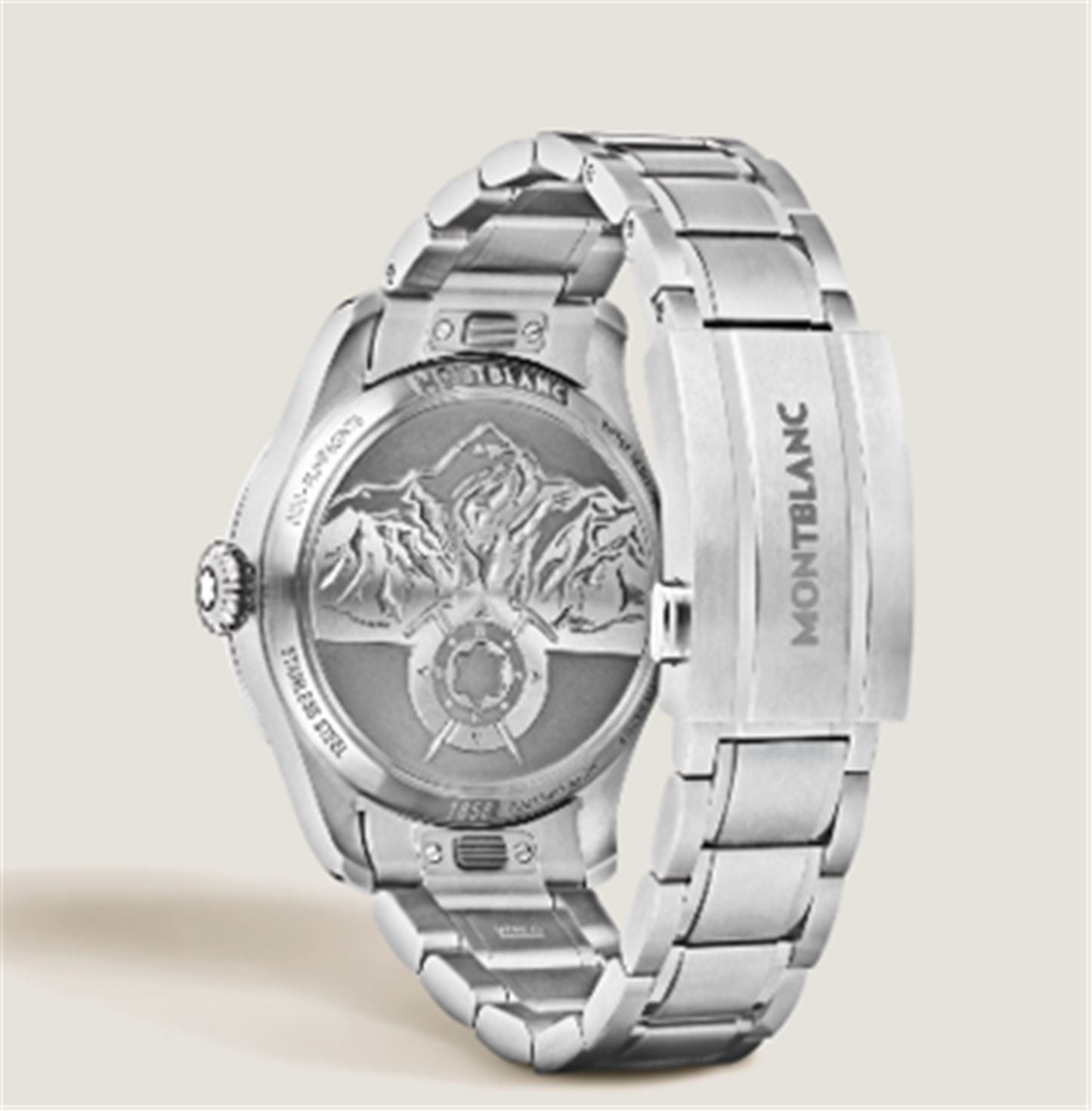 MontBlanc Stainless Steel 1858 Small Second 0 Oxygen Watch
