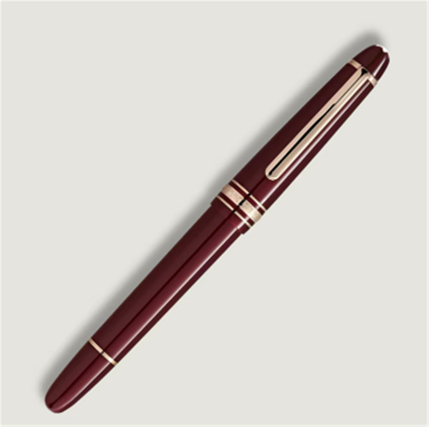 MontBlanc Meisterstück Burgundy Red Classique Fountain Pen - M