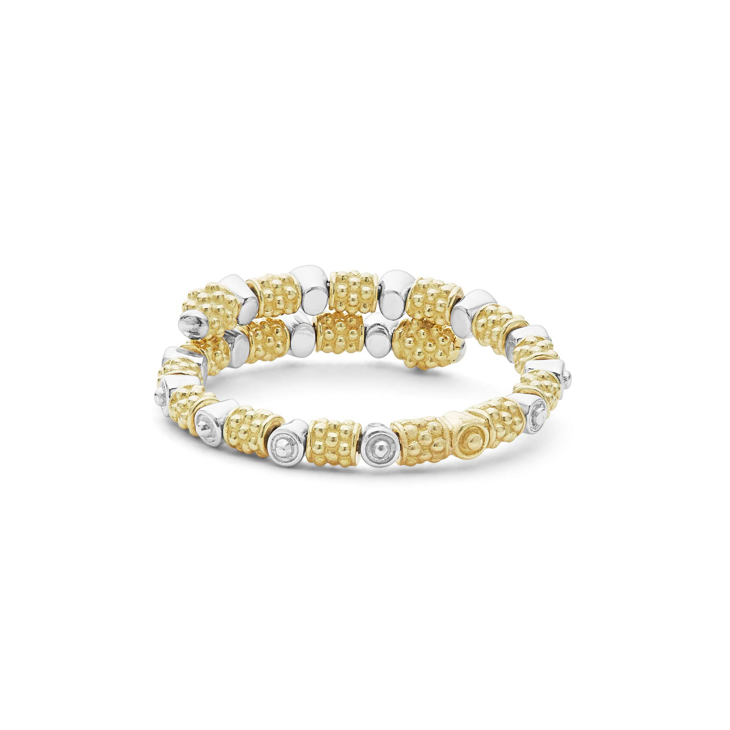 Lagos Superfine Band Ring w/ Diamonds in 18k Gold