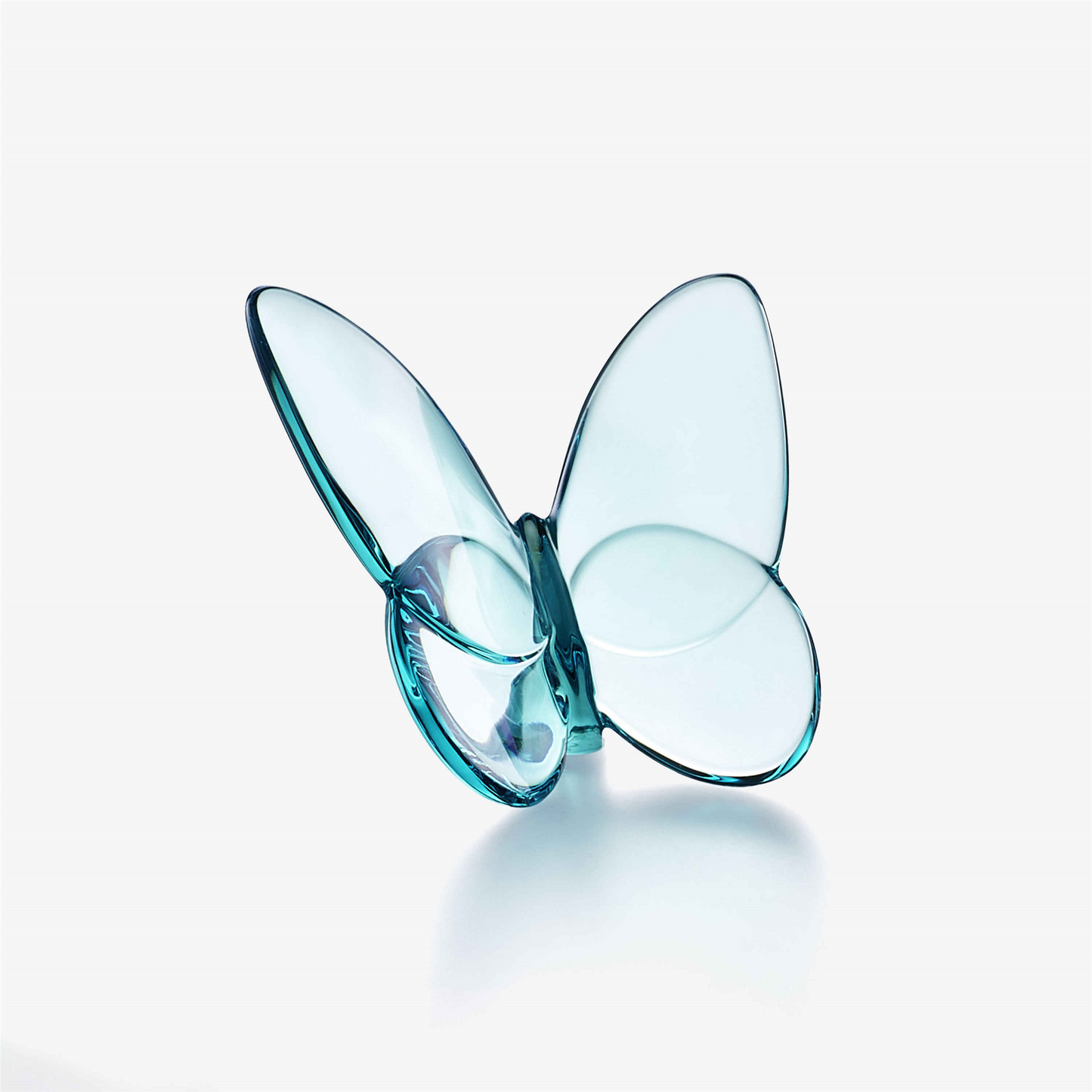 Baccarat Papillon Lucky Butterfly in Turquoise Crystal