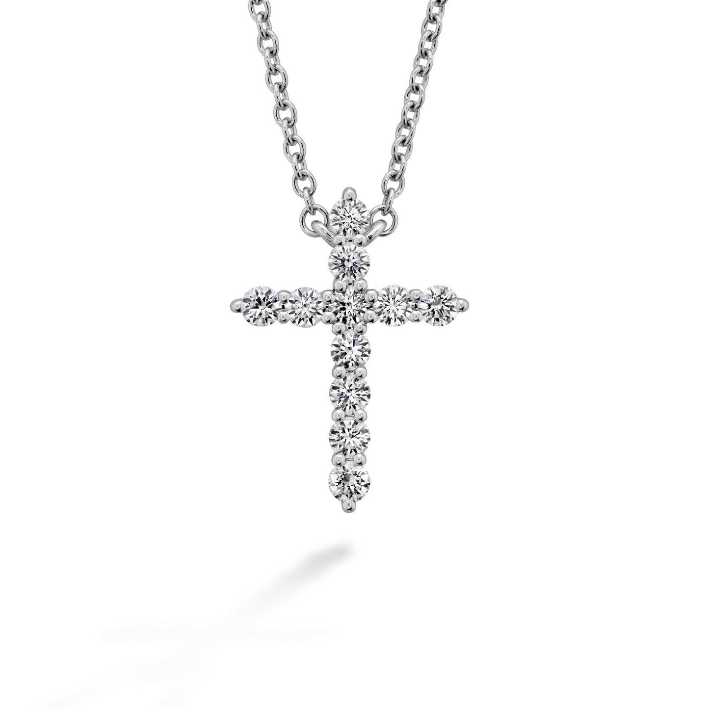 Small Diamond Cross Pendant