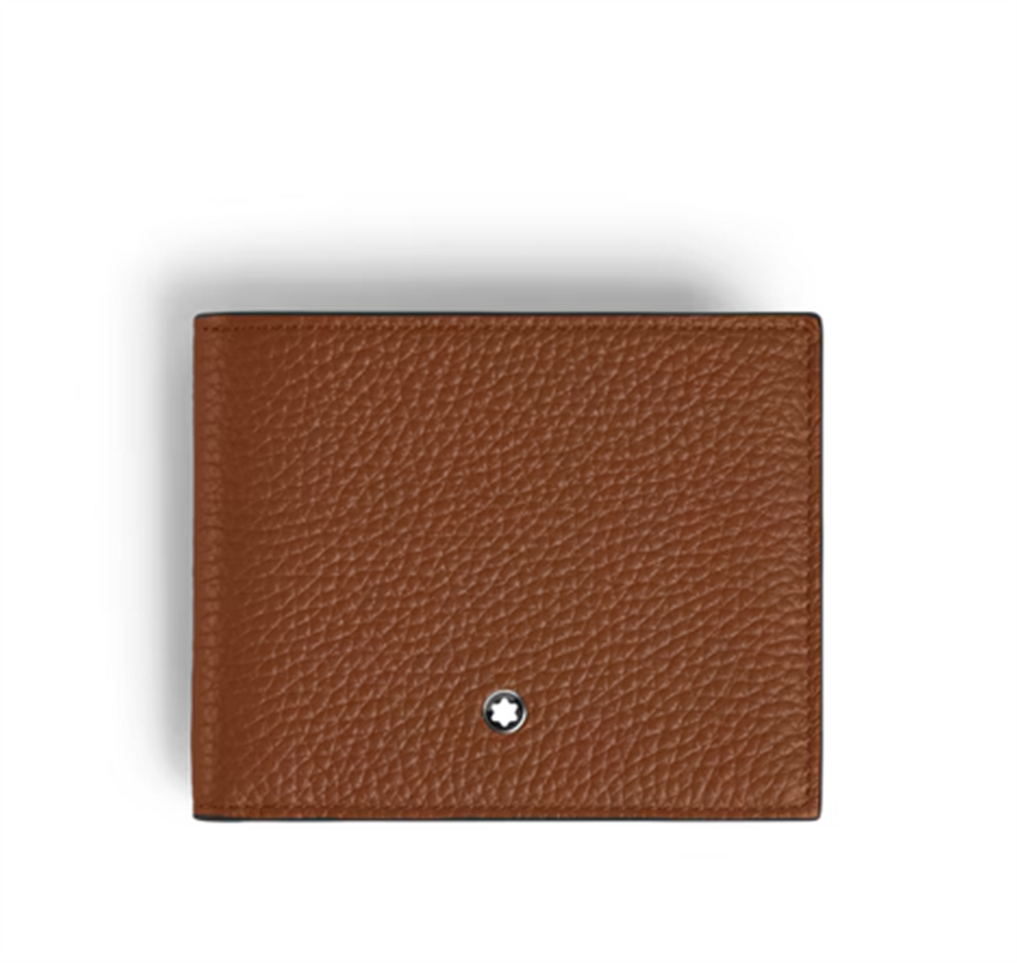 Montblanc 6cc Fauve Grain Leather Wallet