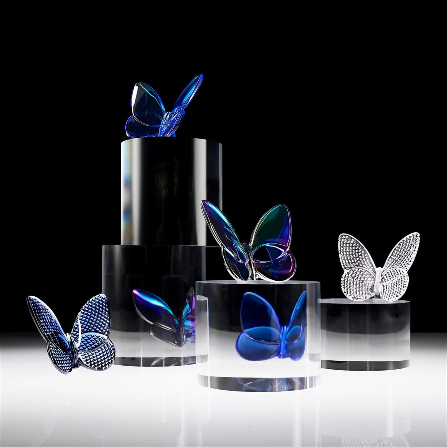 Baccarat Lucky Butterfly in Blue