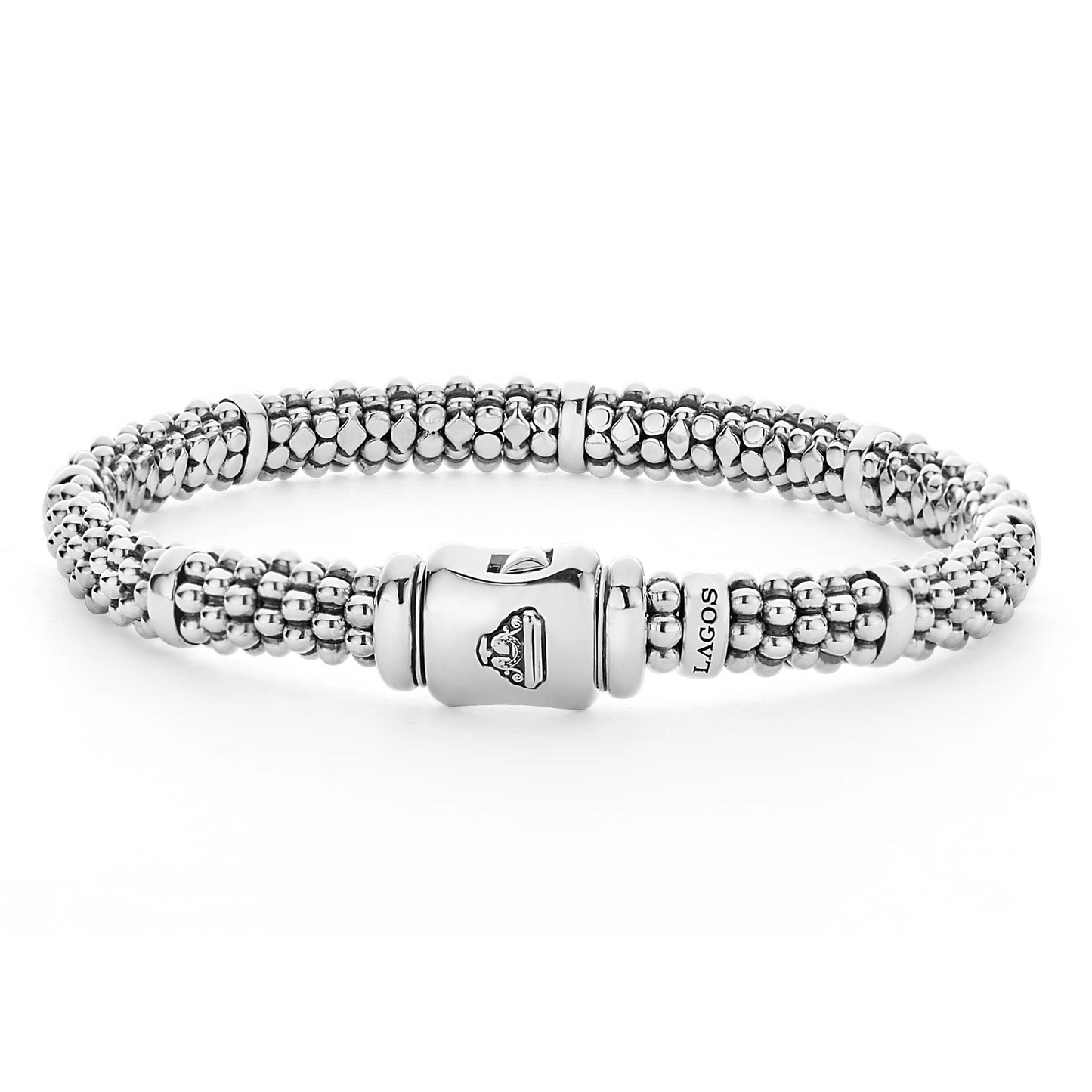 Lagos Sterling Silver Caviar Bracelet