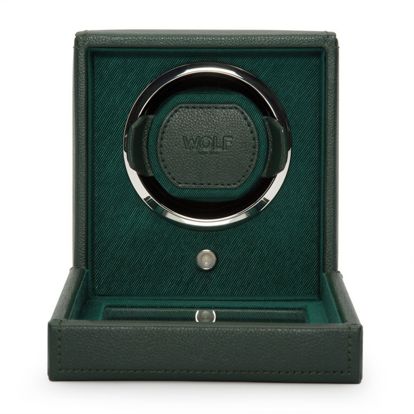 WOLF Green Cub Single Watch Winder w/ Cover