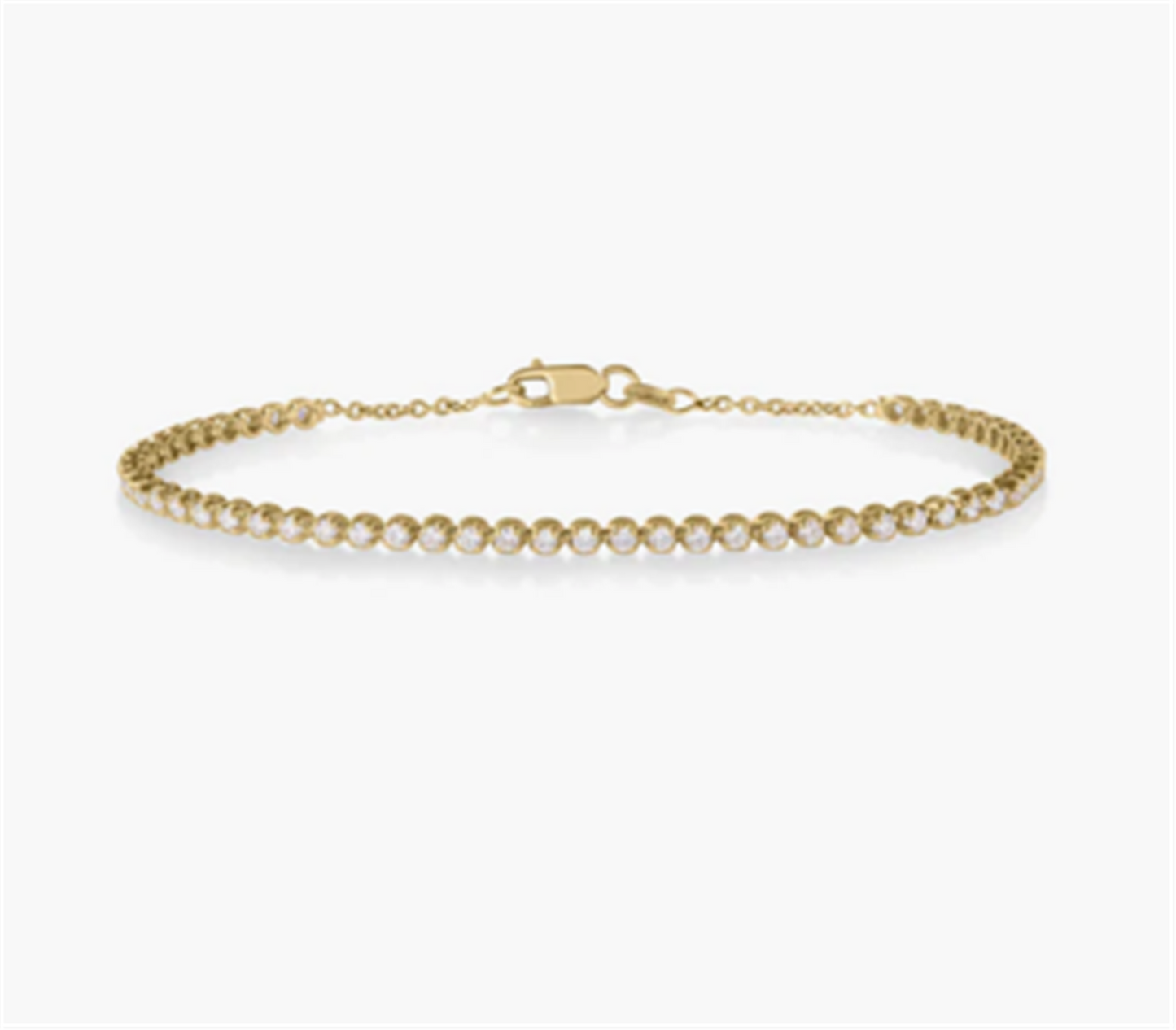 Roberto Coin Classic Diamond Tennis Bracelet in 18k Gold