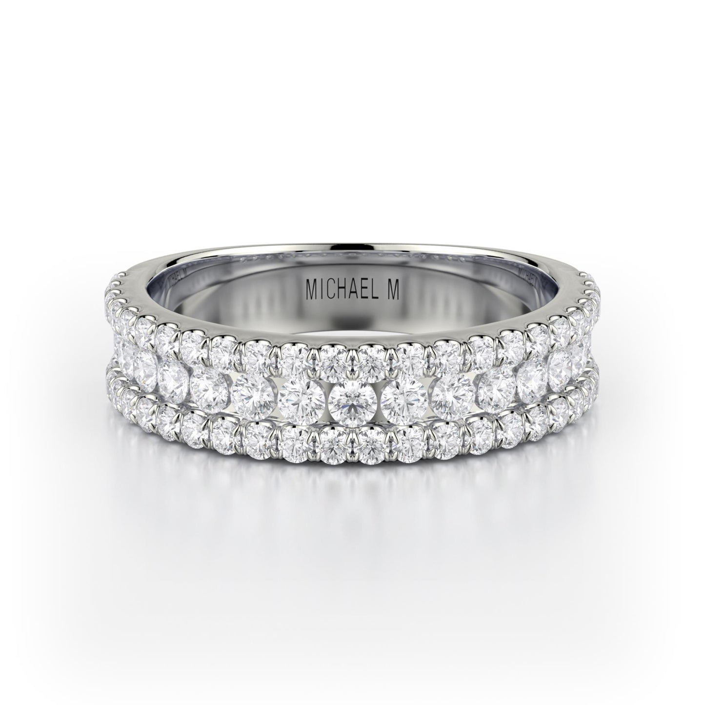 Diamond Wedding Bands  -  Women'