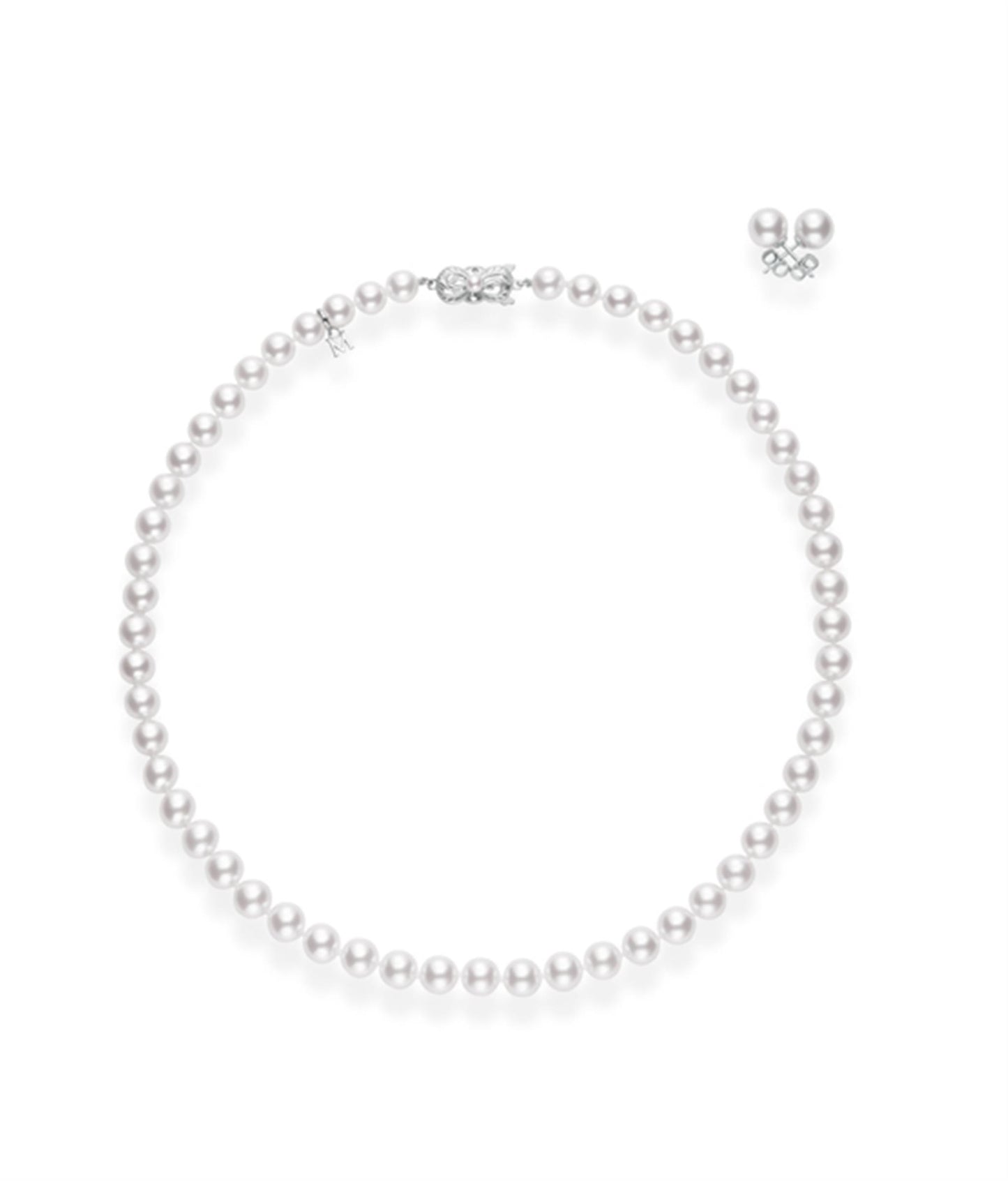 Mikimoto 2-Piece Akoya Cultured Pearl Set