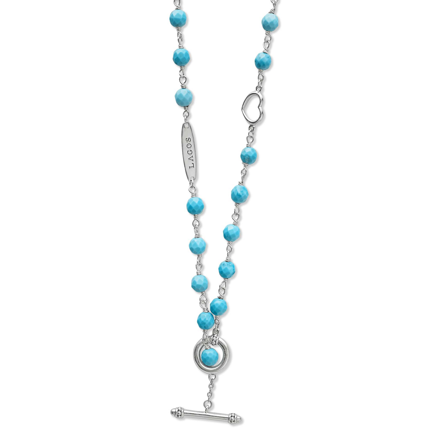 Lagos Turquoise Beaded Necklace