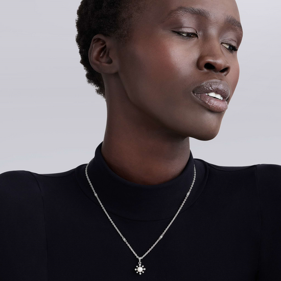 Lagos Fleur Pearl Pendant Necklace