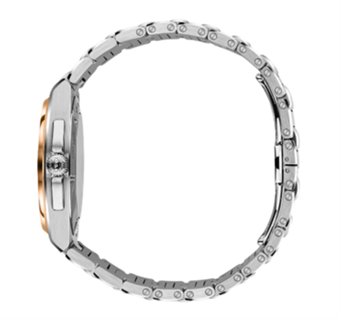 IWC Schaffhausen Stainless Steel/18k Yellow Gold Ingenieur Automatic 35mm w/Silver Dial & Diamond Bezel