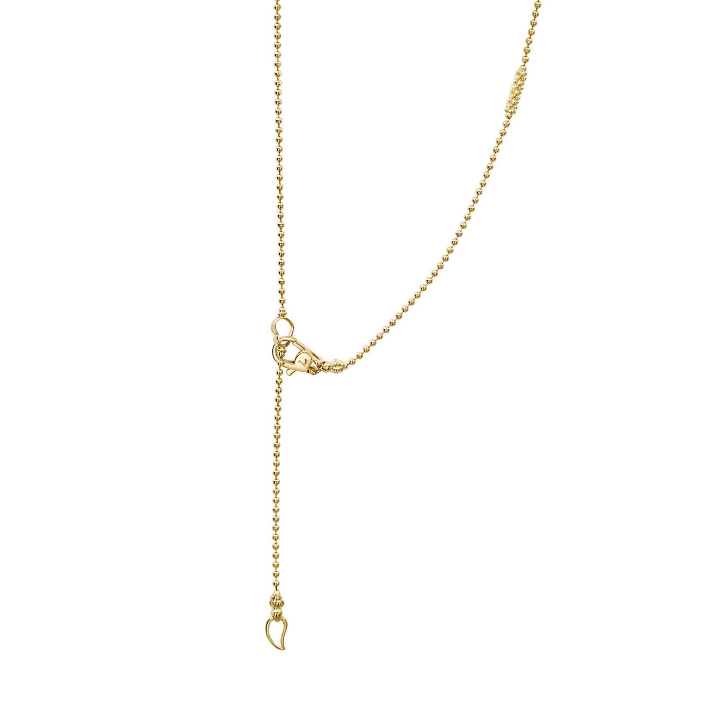 Lagos Caviar Beaded Necklace in 18k Gold
