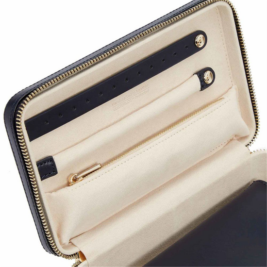 WOLF Maria Medium Zip Case in Navy