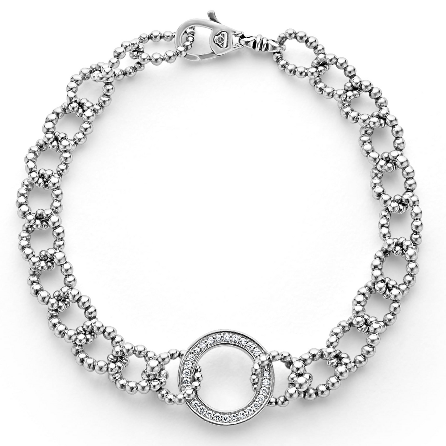Lagos Circle Diamond Link