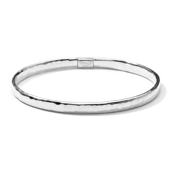 Ippolita Silver Classico Flat Hammered Bangle