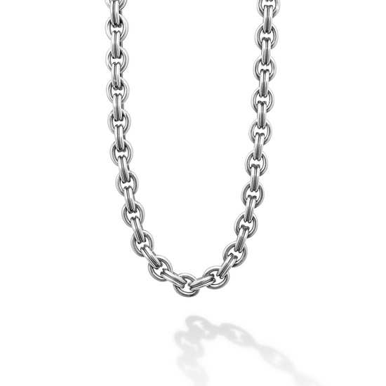 Lagos Double Link Chain Necklace in 24"
