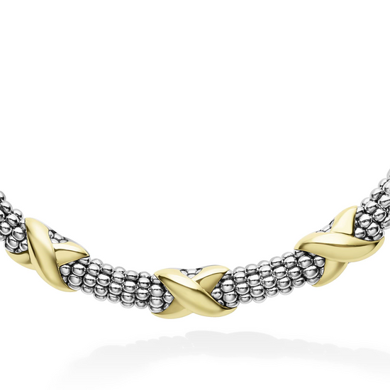 Lagos Five Station X Caviar Necklace