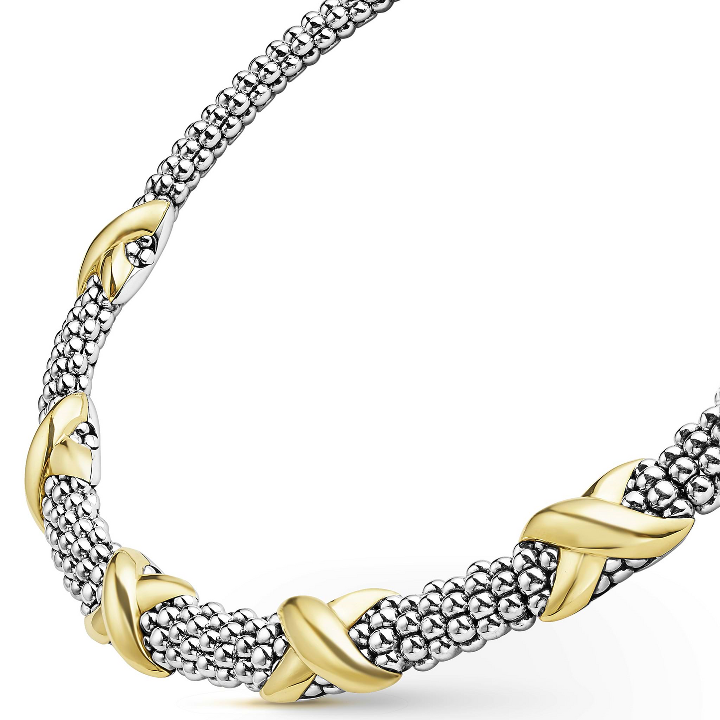 Lagos Five Station X Caviar Necklace