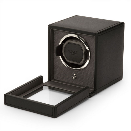 WOLF Cub Single Watch Winder with Cover