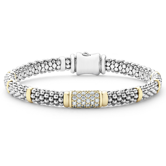 Lagos Diamond Caviar Bracelet