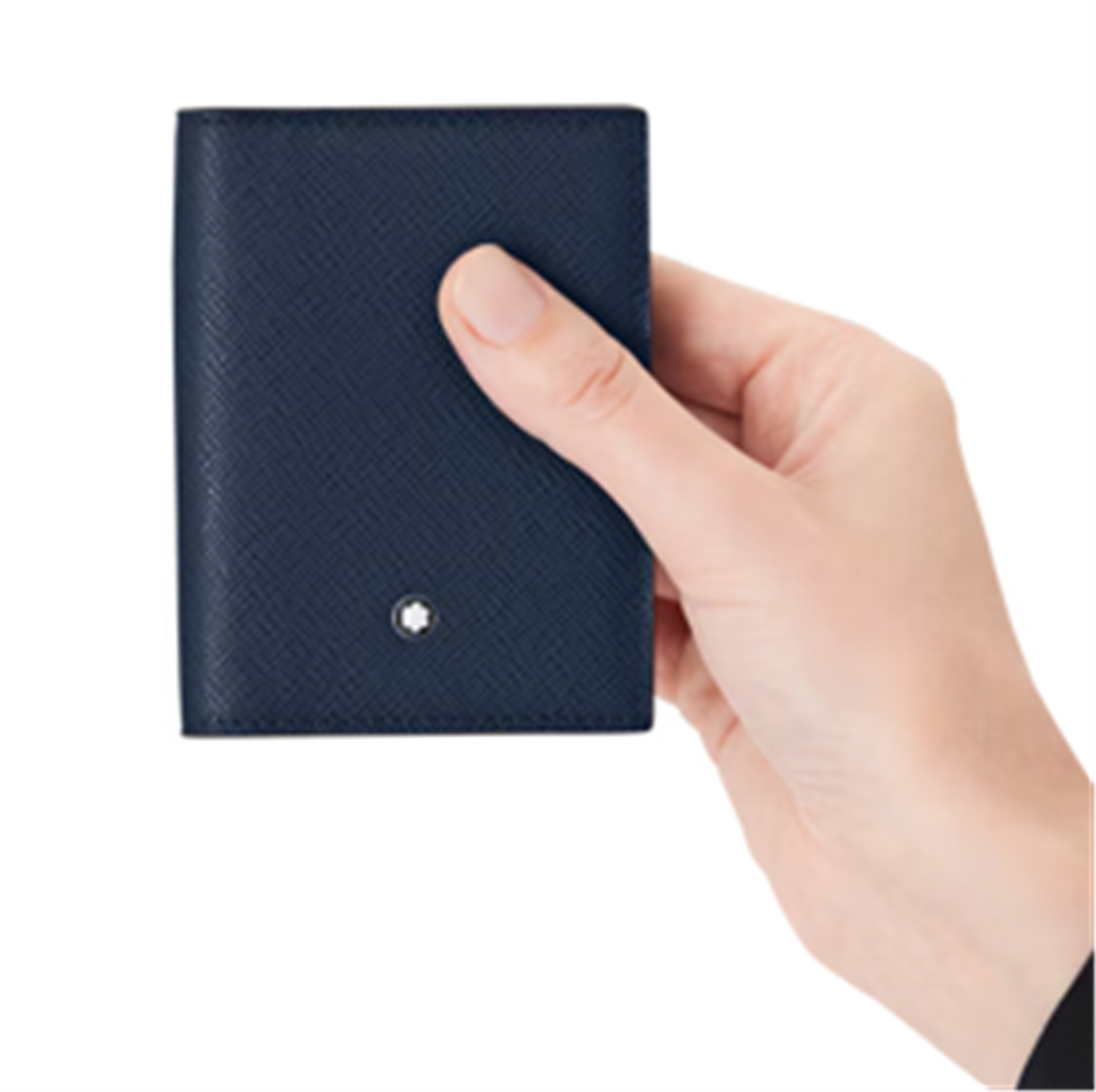 Montblanc Sartorial Card Holder 4cc in Ink Blue