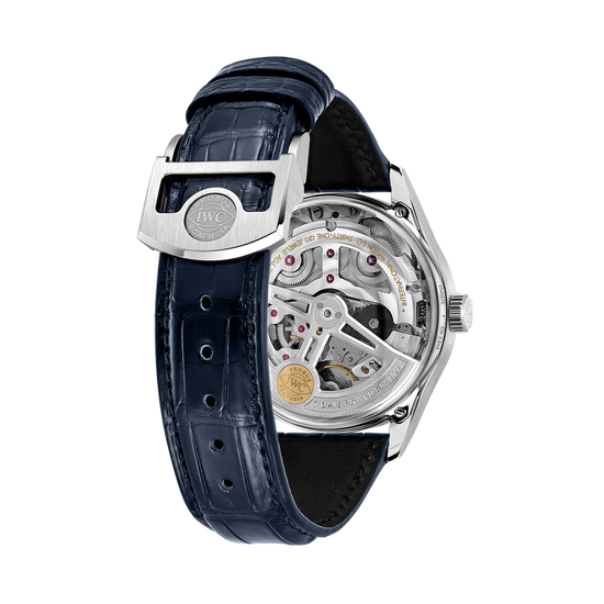 IWC Shaffhuasen 42mm Portugeiser Automatic w/ Silver Dial & Alligator Strap