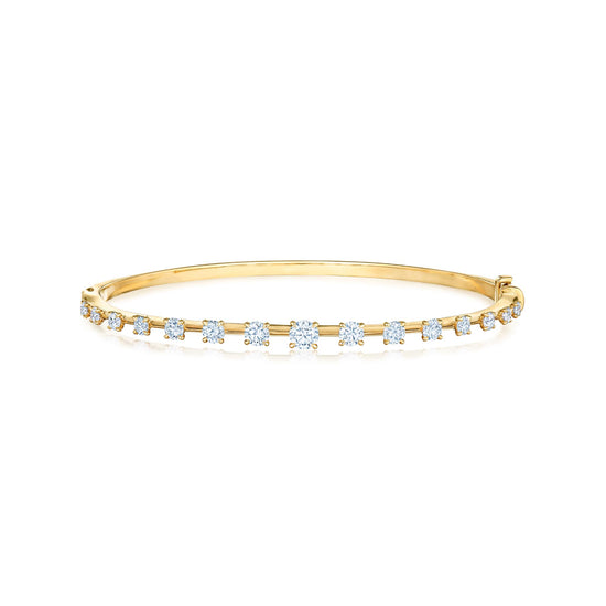 Kwiat Starry Night Bangle in 18k Gold & 1.5ct Diamonds