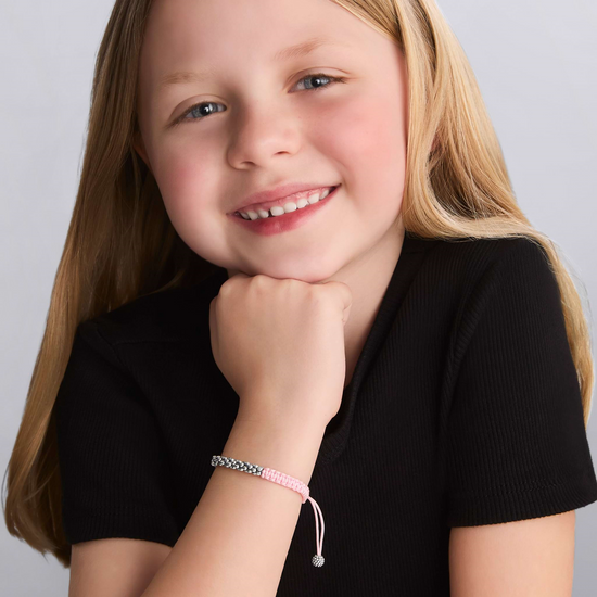 Lagos Childs First Macrame Bracelet