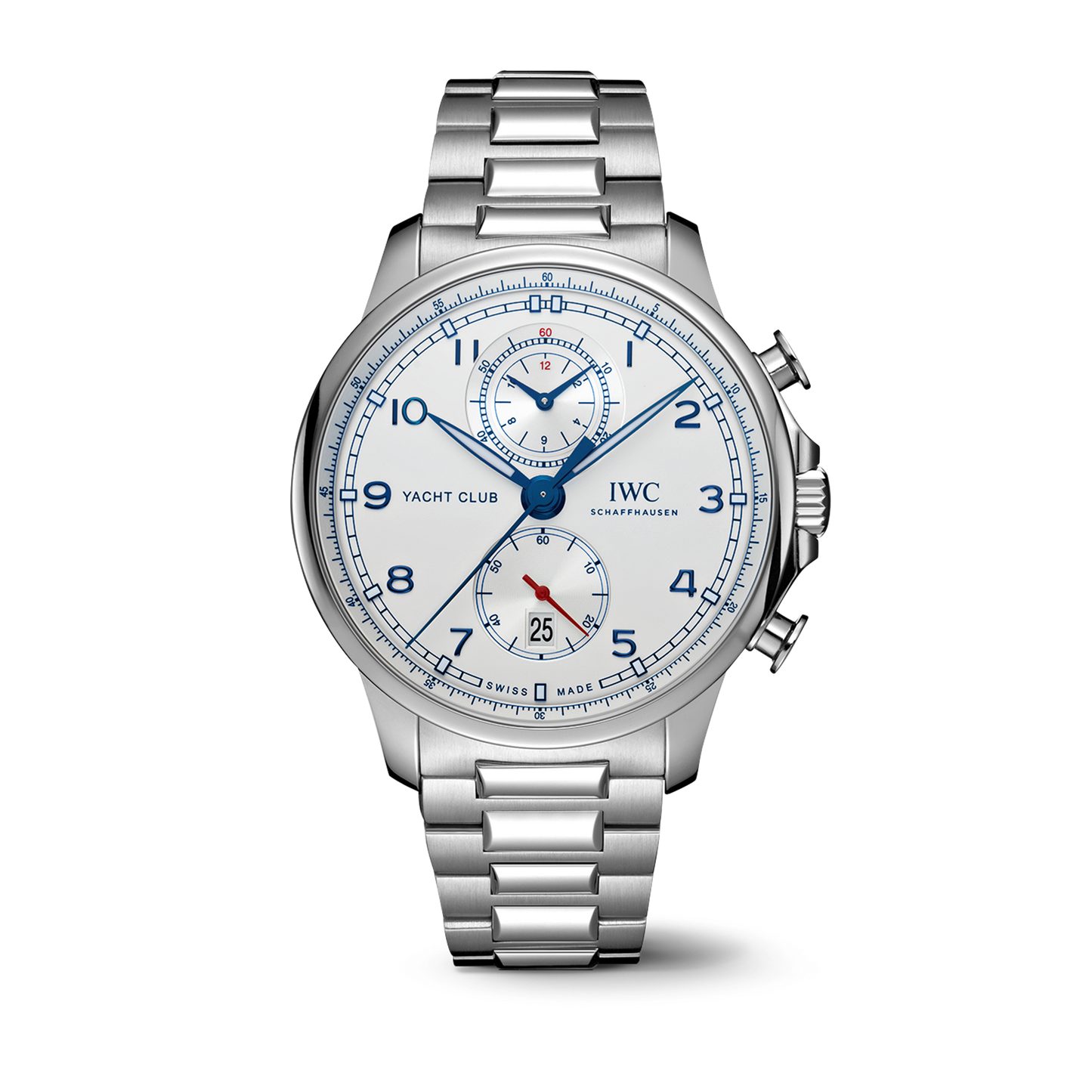 IWC Schaffhausen Portugieser Yacht Club Chrono 44mm w/ Silver Dial