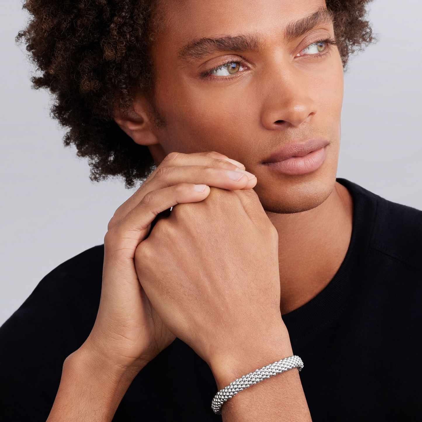 Lagos Silver Caviar Bracelet