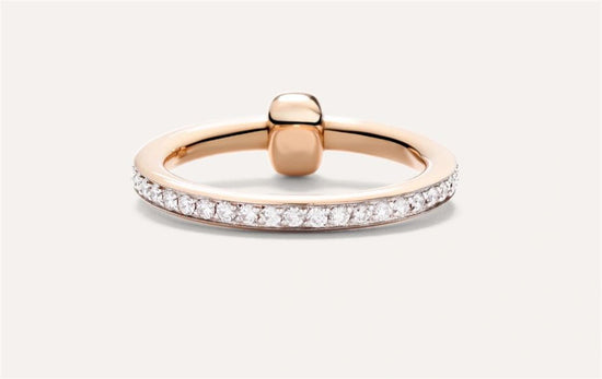 Pomellato Together Diamond Ring in 18k Rose Gold