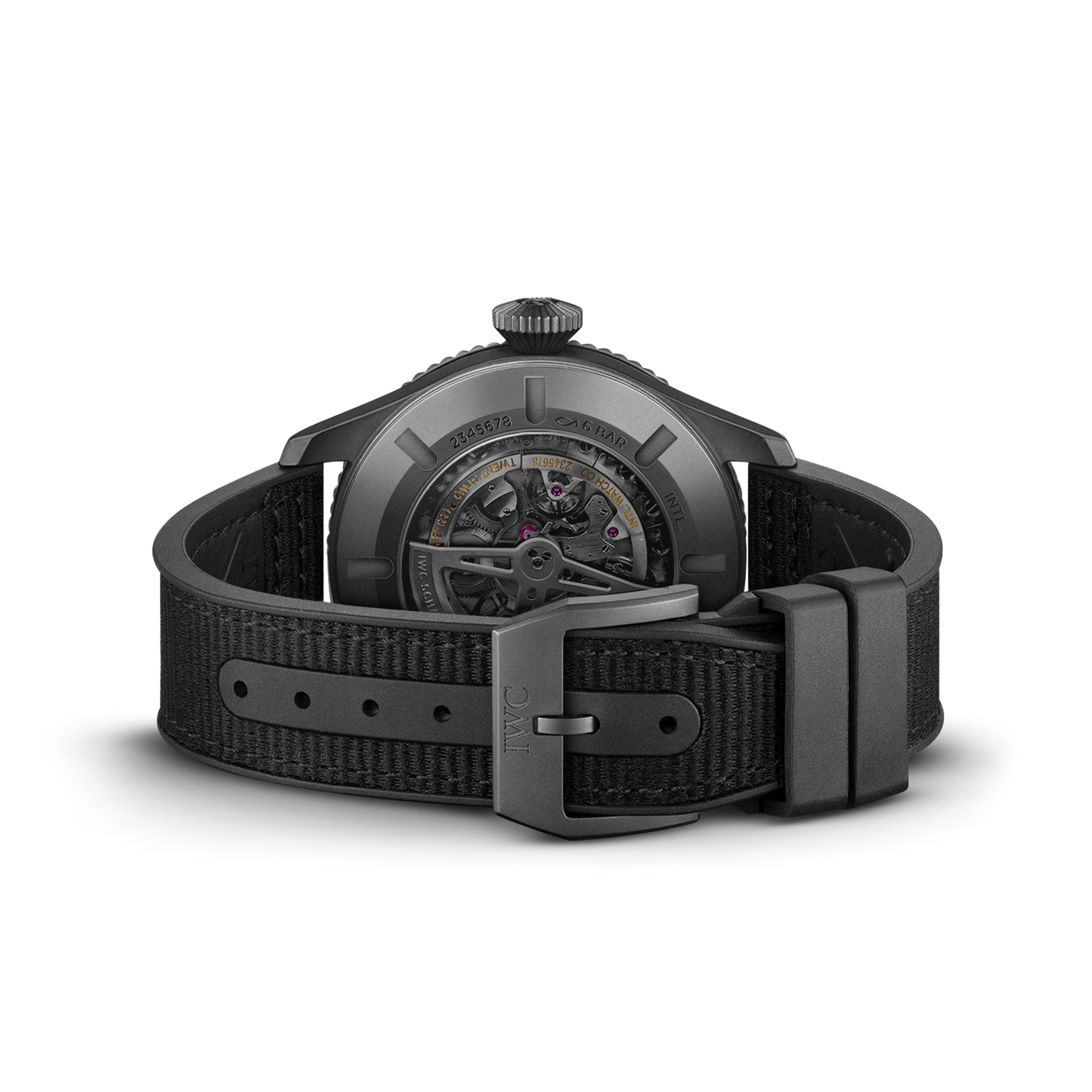 IWC Schaffhausen Pilot's Watch Timezoner 46mm Top Gun Ceratanium