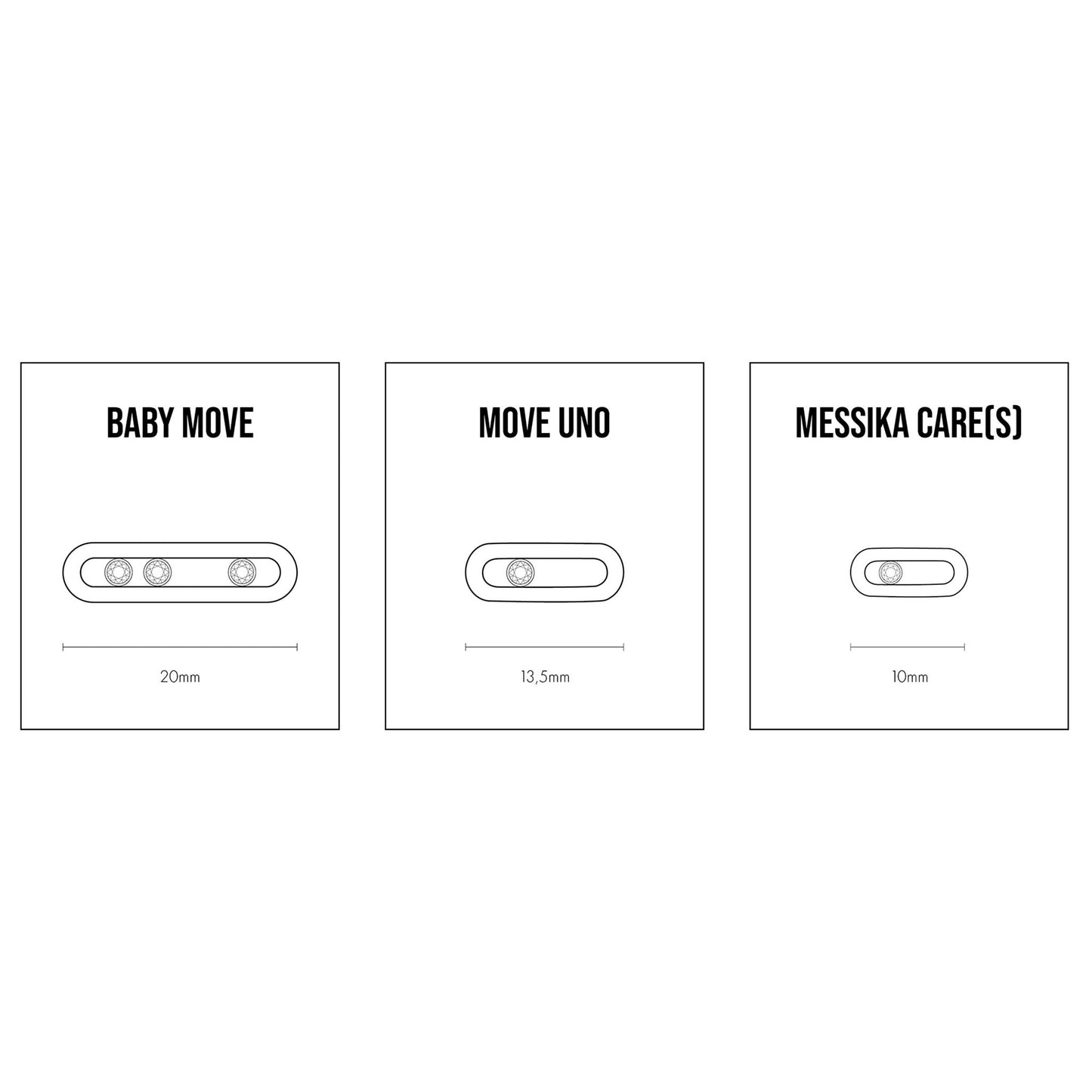 Messiak Baby Move Diamond Pavé Bracelet in 18k Gold