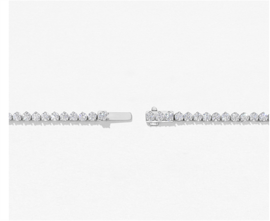 Hearts on Fire Signature Graduated Diamond Line Necklace