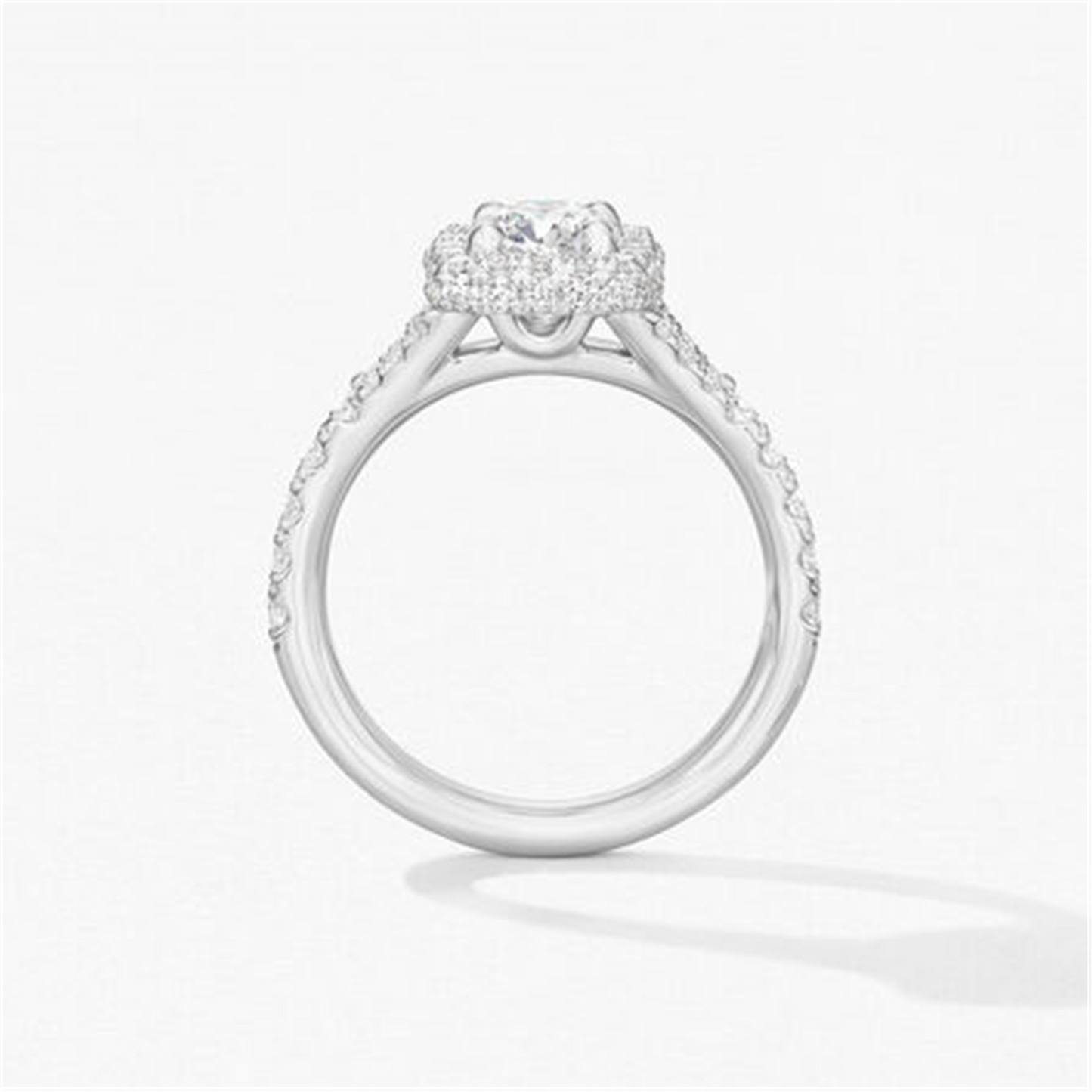 Hearts on Fire Platinum 1/2ct Acclaim Solitaire Complete Diamond Engagement Ring