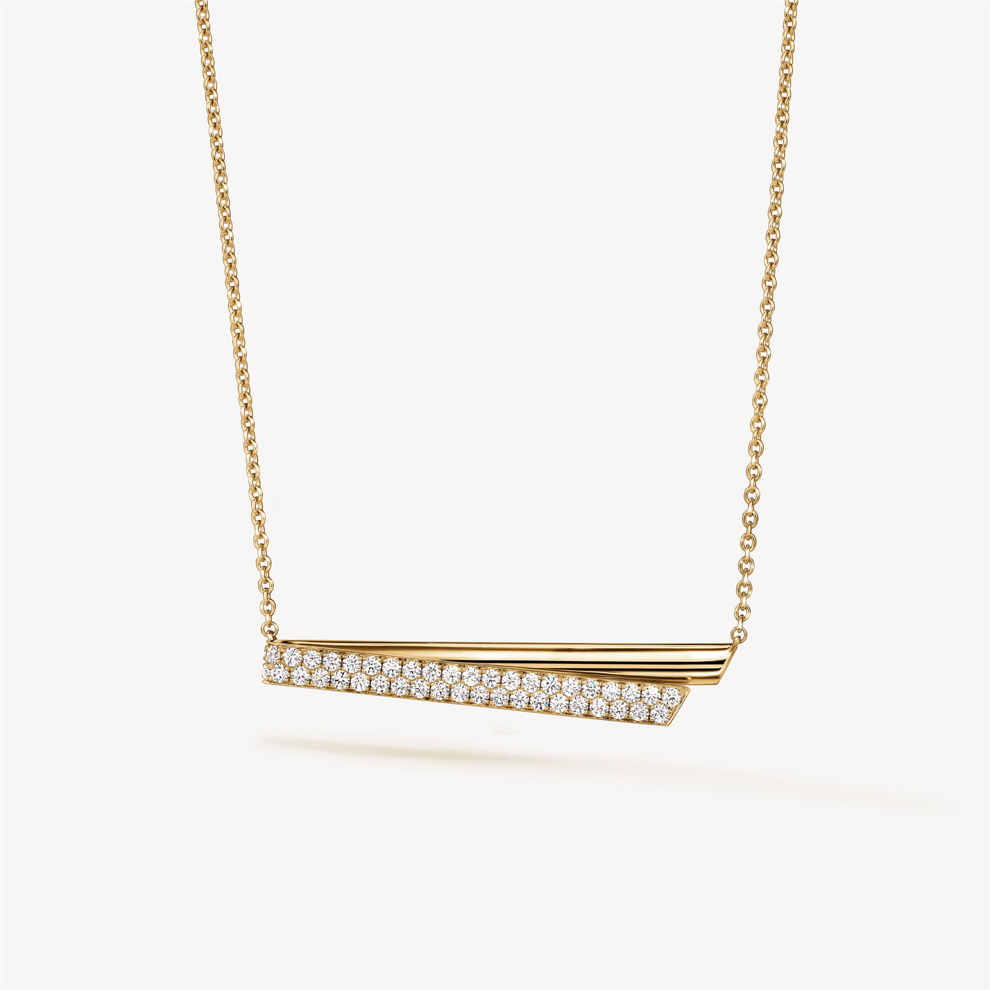 Hearts on Fire Inside/Out Diamond Flip Pendant Necklace in 18k Yellow Gold