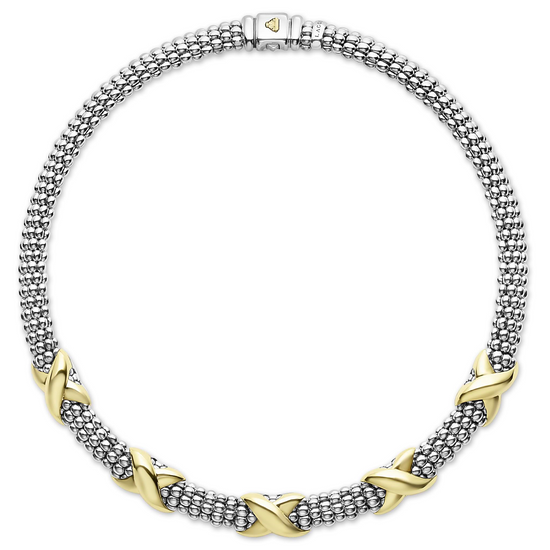 Lagos Five Station X Caviar Necklace