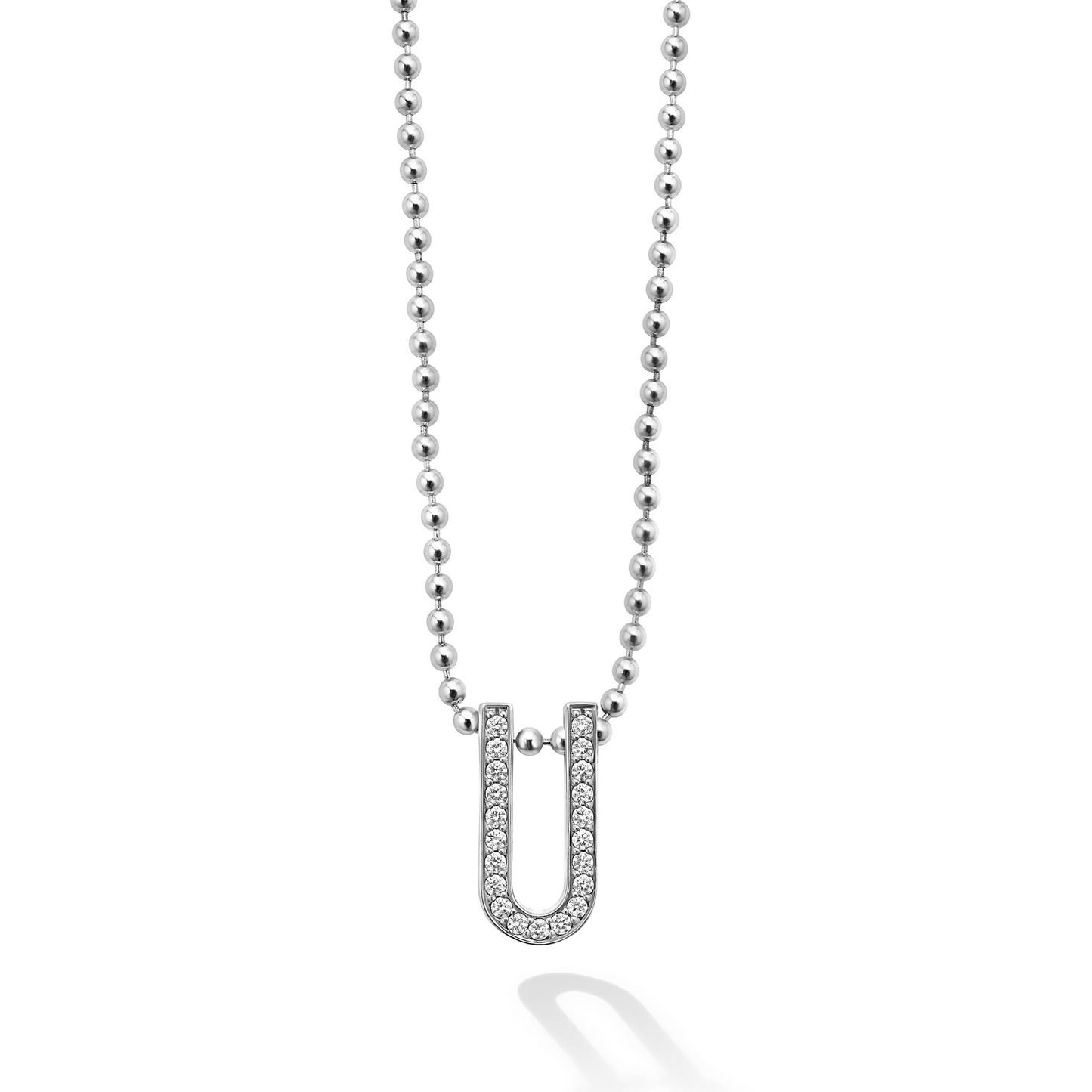 Lagos Large Linear Diamond Pendant Necklace