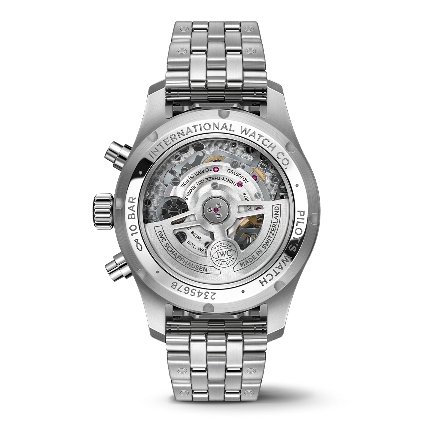 IWC Shaffhuasen Pilot's Watch Chronograph 41mm w/ Blue Dial