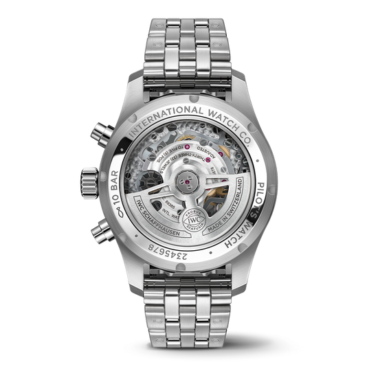 IWC Shaffhuasen Pilot's Watch Chronograph 41mm w/ Blue Dial