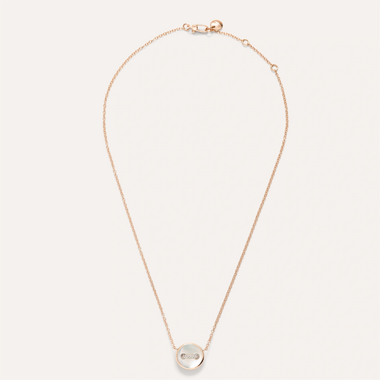 Pomellato Pom Pom Dot Necklace with Grey Pendant