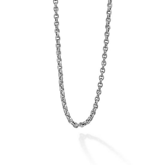 Lagos Double Link Chain Necklace in 22"