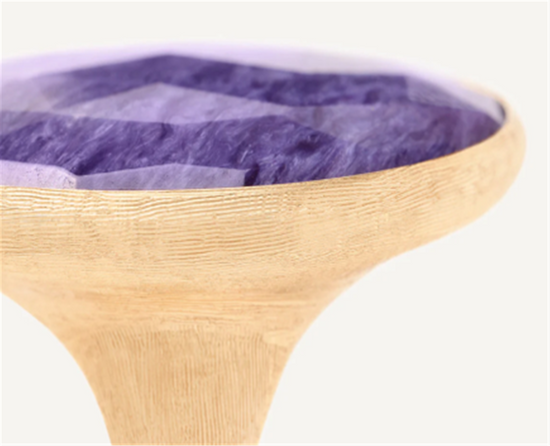 Marco Bicego Lunaria Cocktail Ring with Charoite in 18k Yellow Gold