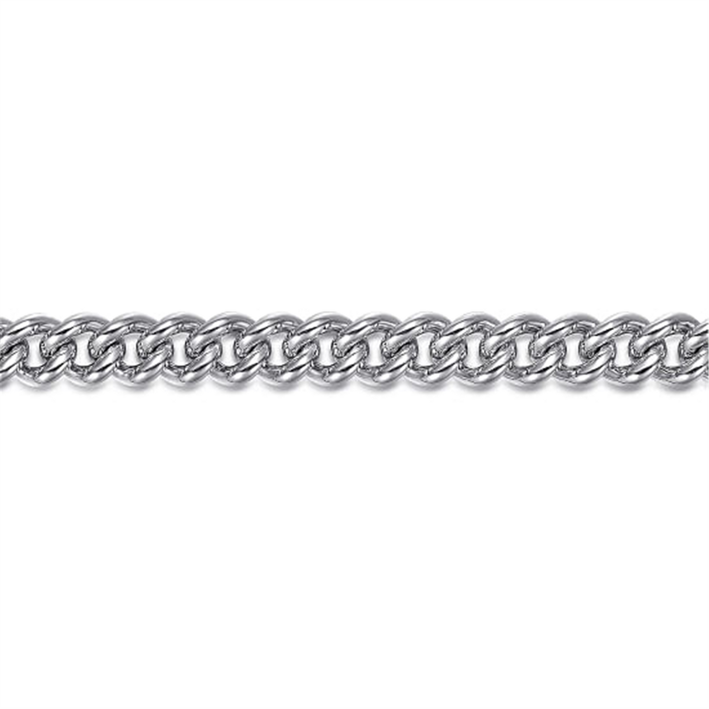Gabriel & Co. 925 Sterling Silver Mens Link Chain Bracelet