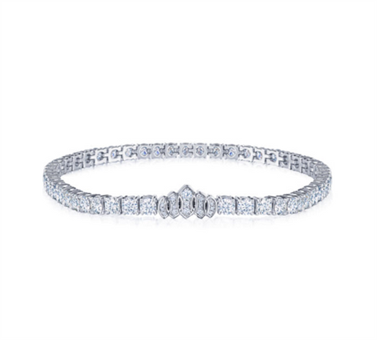 Kwiat Signature 6ct Platinum Tiara Line Diamond Bracelet