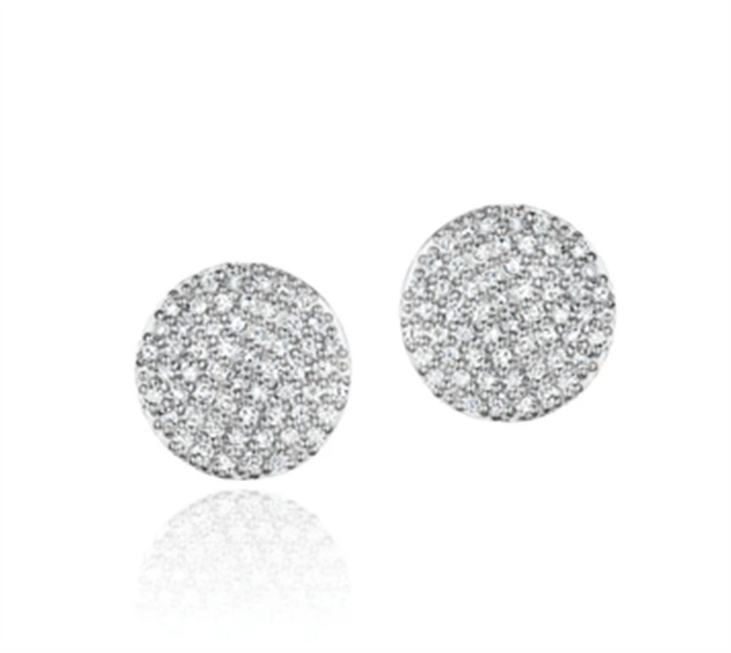 Phillips House Mini Infinity Stud Diamond Earrings in 14k Yellow Gold
