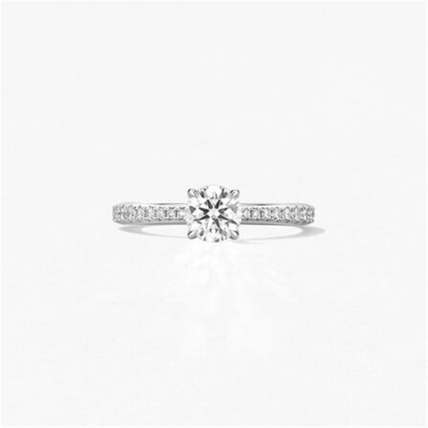 Hearts on Fire 1.5ct Platinum Vela Solitaire Engagement Ring