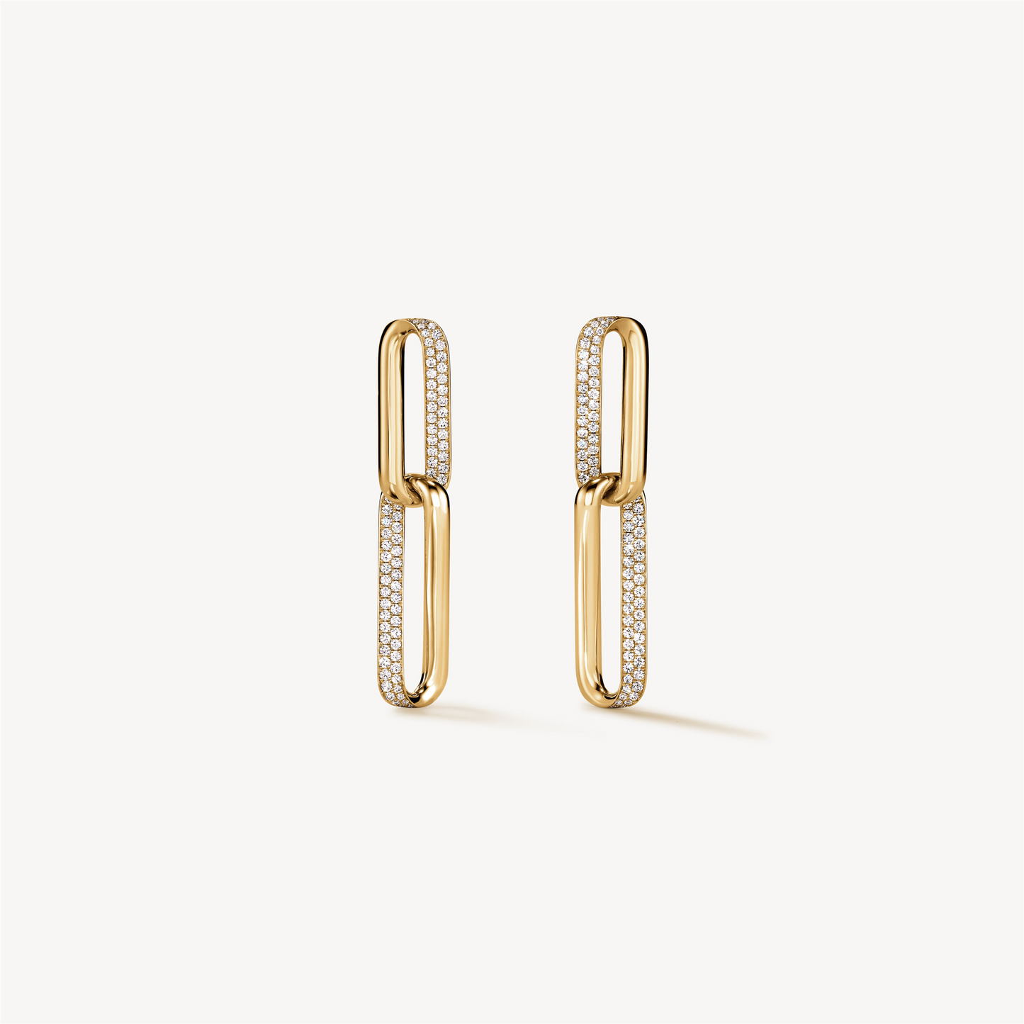 Hearts on Fire Inside/Out Diamond Drop Earrings in 18k Yellow Gold