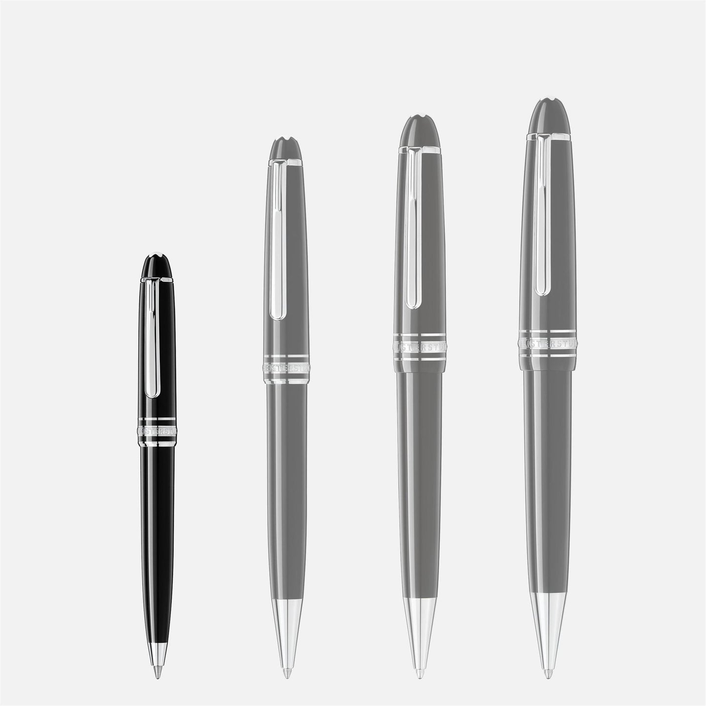 Montblanc Meisterstück Platinum-Coated Mozart Ballpoint Pen (small size)